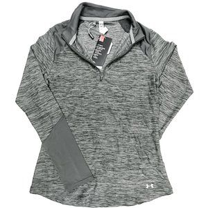 Women's Under Armour Cold Gear Fitted Quarter Zip Pullover with Built in UPF 30